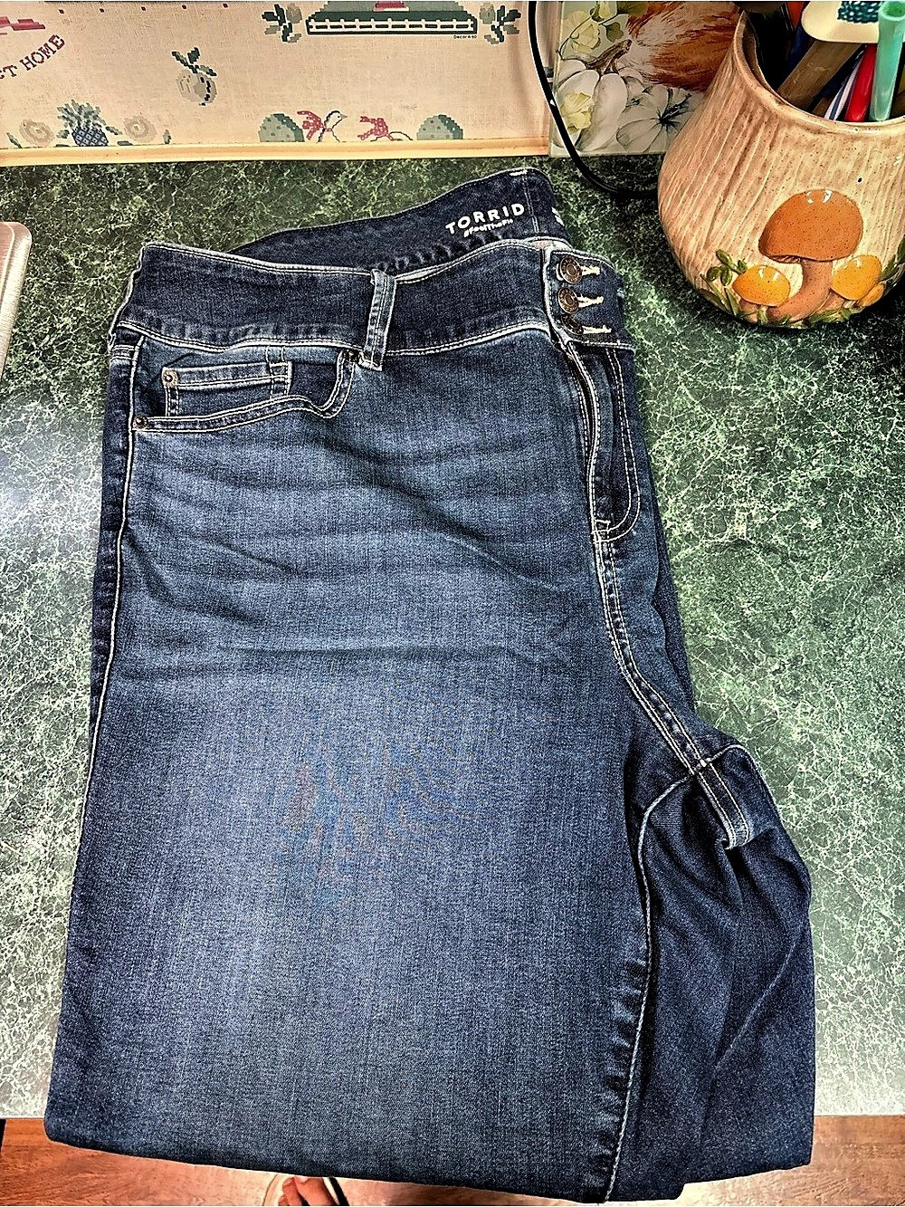 Torrid Women's Boot Cut Jeans in Blue